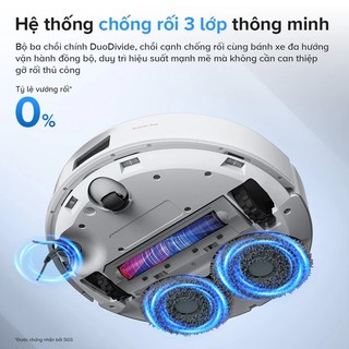 [ROBOROCK] Roborock Qrevo 5AE robot hút bụi lau nhà - Lực hút 12.000Pa - Tự động giặt sấy - Bh 2 năm