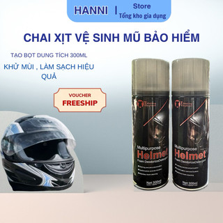 Chai Xịt Vệ Sinh Nón Bảo Hiểm Chai Xịt Vệ Sinh Bọt Tuyết Khử Trùng Khử Mùi Mũ Bảo Hiểm