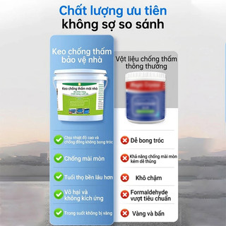 🏡Keo Chống Thấm Nano Bảo Vệ🏡 dùng cho tường sơn chống bong tróc thấm nước