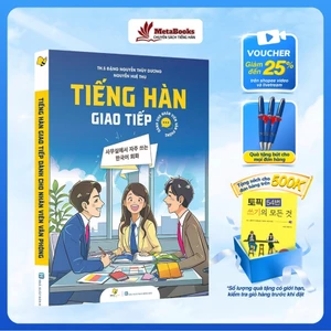 Sách Tiếng Hàn Giao Tiếp Dành Cho Nhân Viên Văn Phòng - Metabooks Store