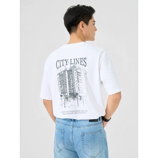 [BST Comfort Me-We] Áo Phông Nam Yody Relax In CITY LINES MCTS26S039