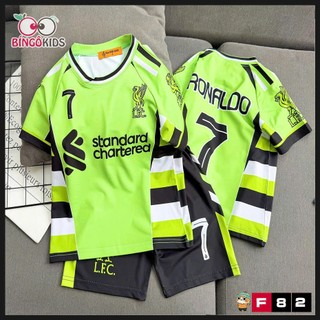 Đồ Bộ Thể Thao Bé Trai Thun Lạnh – Set Bóng Đá 3D Messi Ronaldo Siêu Ngầu