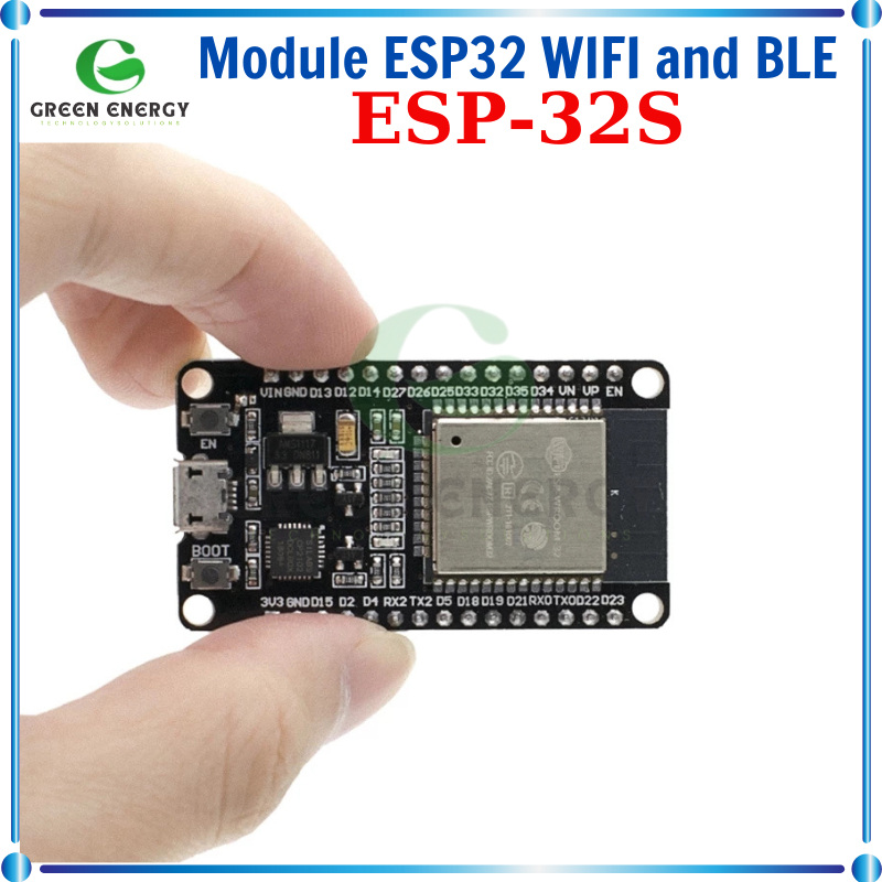 Module ESP32 WROOM 32 Wi‑Fi & BLE mạnh mẽ