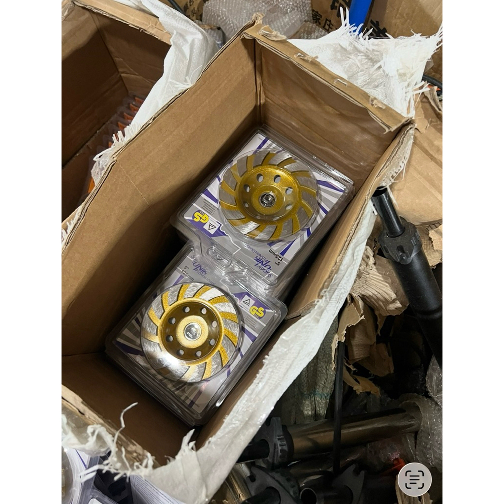 [Combo 10 Chiếc] bát mài đá unik 100mm , chán mài bê tông , đĩa mài 100mm