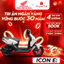 Xe Máy Điện Honda ICON E: - Phiên Bản Cao Cấp - 50cc