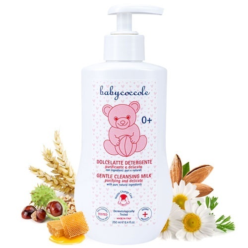 Kem Thay Tã Babycoccole 0M+ 250ml Làm Sạch, Ngừa Hăm, Giảm Rôm Sảy – Nhập Khẩu Từ Italy SSĐT