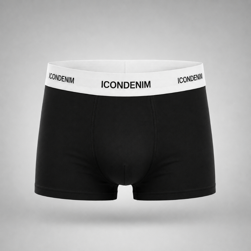 Quần Lót Nam Boxer IC02 Thun Lạnh Cao Cấp, Thoáng Khí, Co Giãn 4 Chiều - Combo 5 Cái, Set 5 Màu