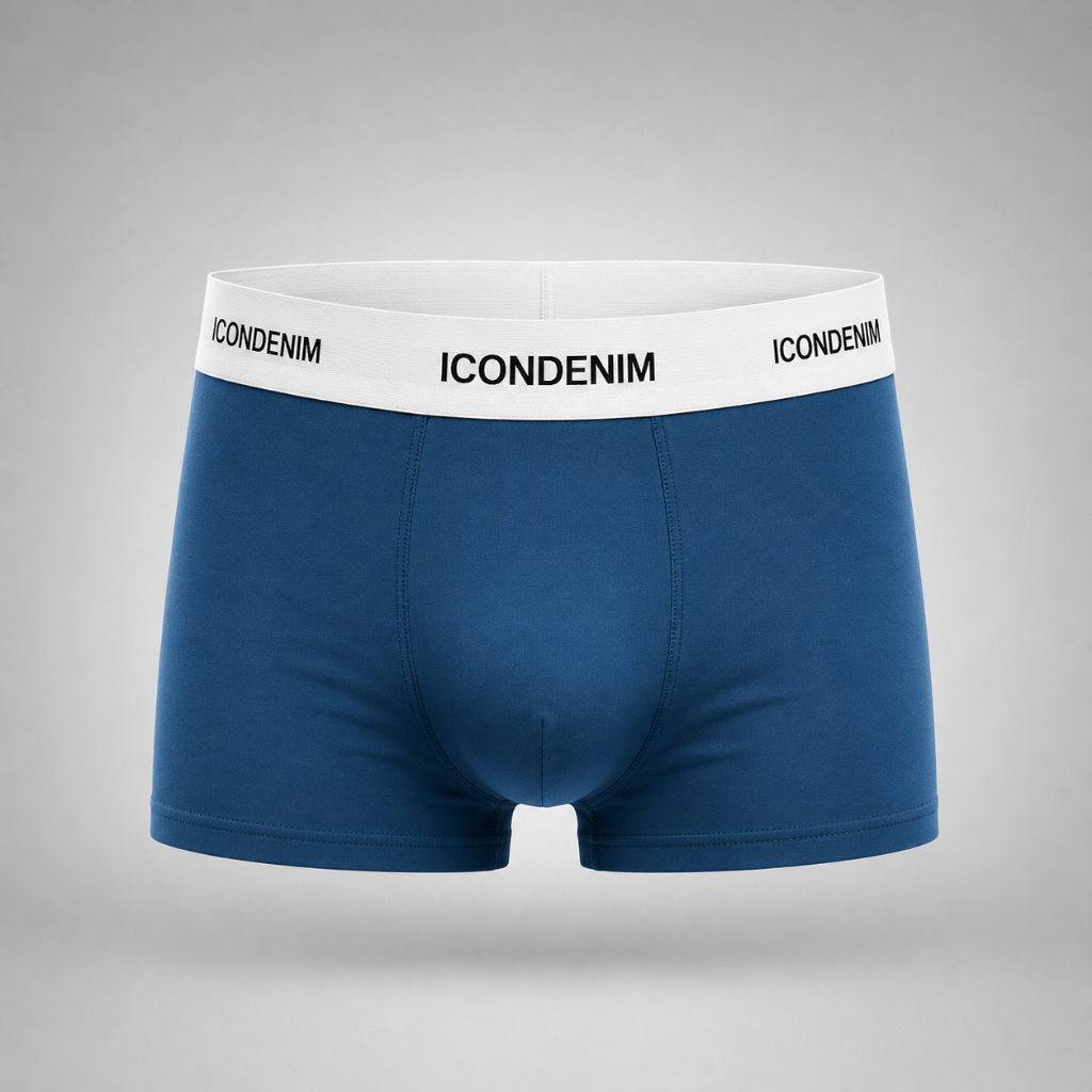 Quần Lót Nam Boxer IC02 Thun Lạnh Cao Cấp, Thoáng Khí, Co Giãn 4 Chiều - Combo 5 Cái, Set 5 Màu