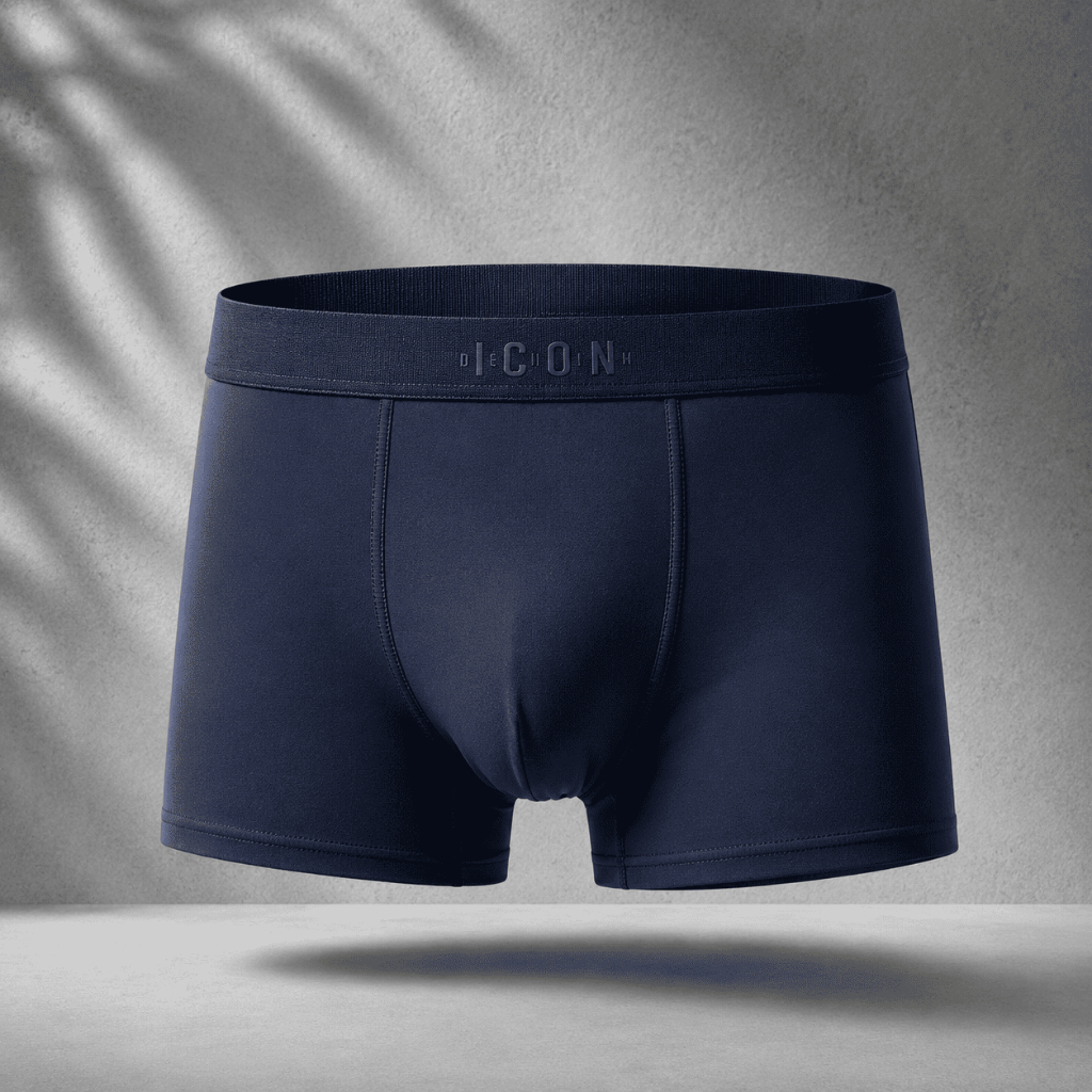 Quần Lót Nam Boxer IC03 Thun Lạnh Cao Cấp Thoáng Khí, Co Giãn 4 Chiều - Combo 5 Cái, Set 5 Màu