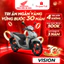 Xe Máy Honda Vision 110cc - Phiên Bản Thể Thao 2026