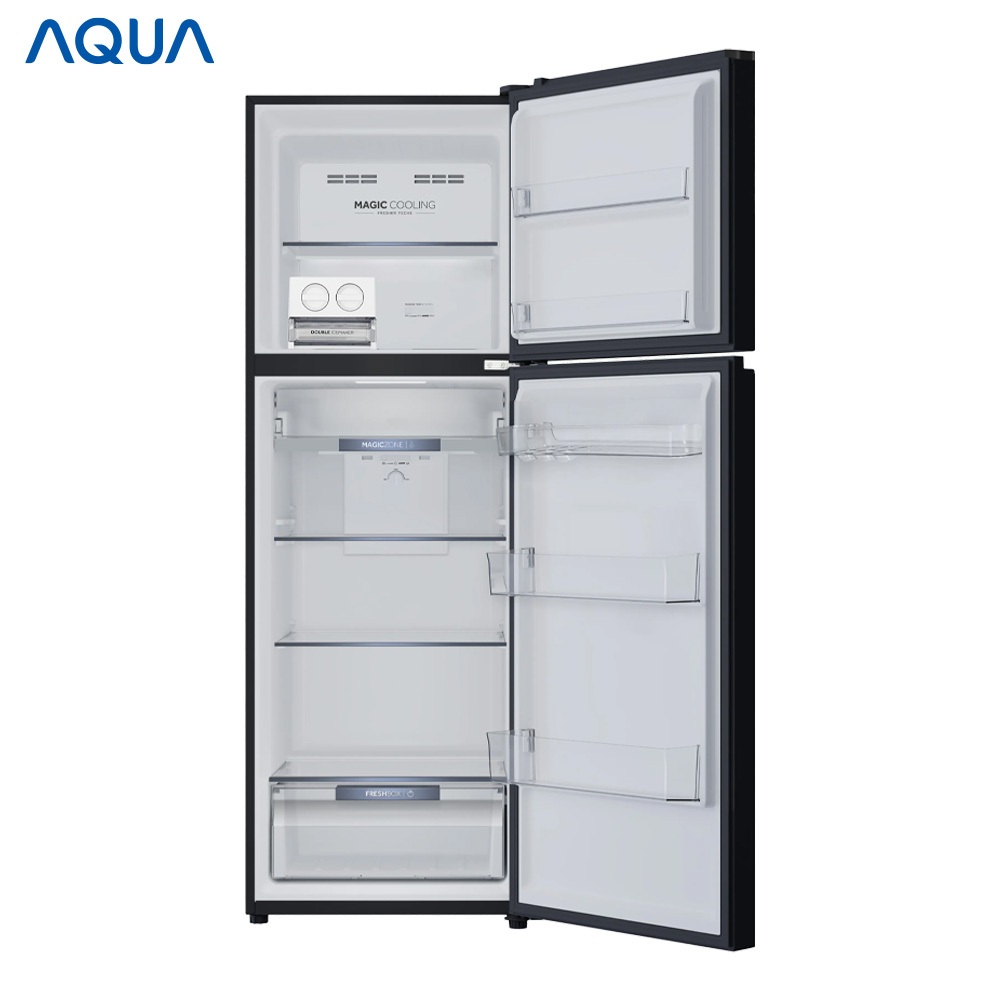 Tủ lạnh AQUA ngăn đông trên Inverter 283l AQR-T305FA(LB) - Freeship toàn quốc - Bảo hành 2 năm