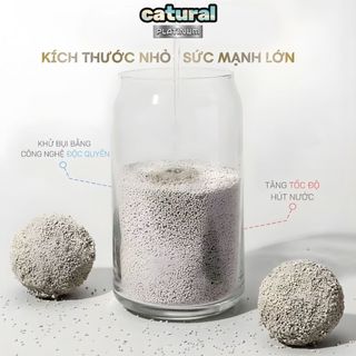 Combo 4 Túi Cát Mèo Catural Platinum – Vón Cục Nhanh - Khử mùi hiệu quả