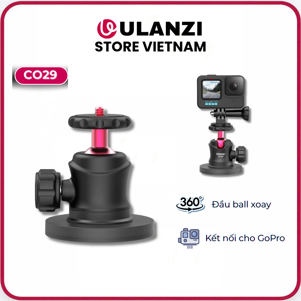 Đầu ballhead từ tính Ulanzi CO29