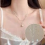 HOLIE Vòng cổ ngọc trai giả kiểu Pháp, dây chuyền xương đòn sang trọng cho nữ