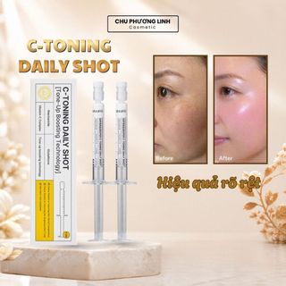 Mp1042 - Set 2 Ống Tinh Chất C-Tox Hàng Ngày KHÁC NHAU SÂU HƠN Dưỡng Ẩm Trắng Da Chống Oxy Hóa