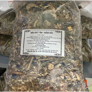 1kg Cây Bầu Đất Tím + Cây Mâm Xôi Rừng Khô Điều hòa kinh Nguyệt, khô hạn, bổ trứng, tăng khả năng sinh sản