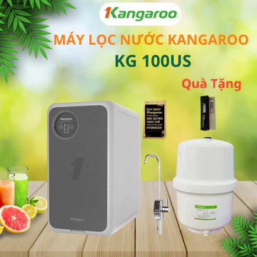 Máy lọc nước để gầm Kangaroo Hydrogen KG100US - Thông minh, Mẫu 2026 - Công suất lọc 20L/H - Bảo hành 2 năm