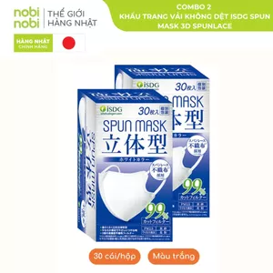 Khẩu Trang iSDG ngăn bụi mịn kháng khuẩn (Hộp 30/ cái)