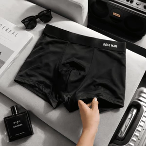 Quần Boxer Nam Cao Cấp Set 5 Màu, Thun Lạnh Co Dãn 4 Chiều, Thấm Hút Mồ Hôi, Mỏng Nhẹ Thoải mái BM01