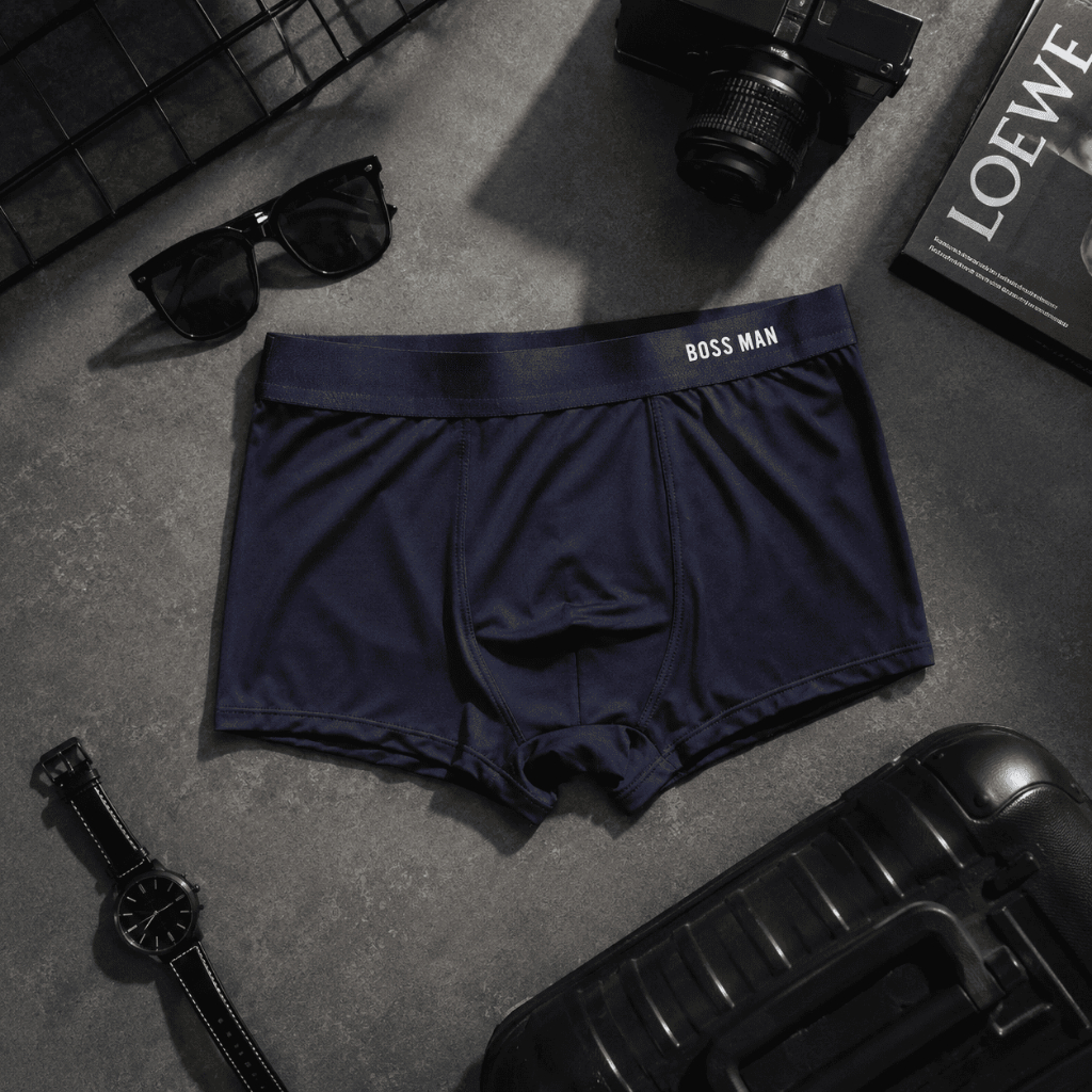 Quần Boxer Nam Cao Cấp Set 5 Màu, Thun Lạnh Co Dãn 4 Chiều, Thấm Hút Mồ Hôi, Mỏng Nhẹ Thoải mái BM01