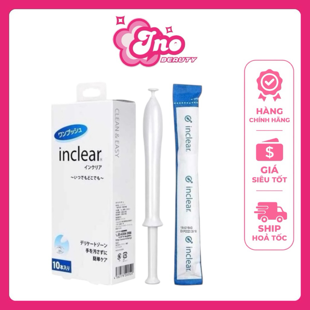 [Bản Nhật - Date Mới] Đũa Thần Inclear Kiesn Dung Dịch Vệ Sinh Phụ Nữ