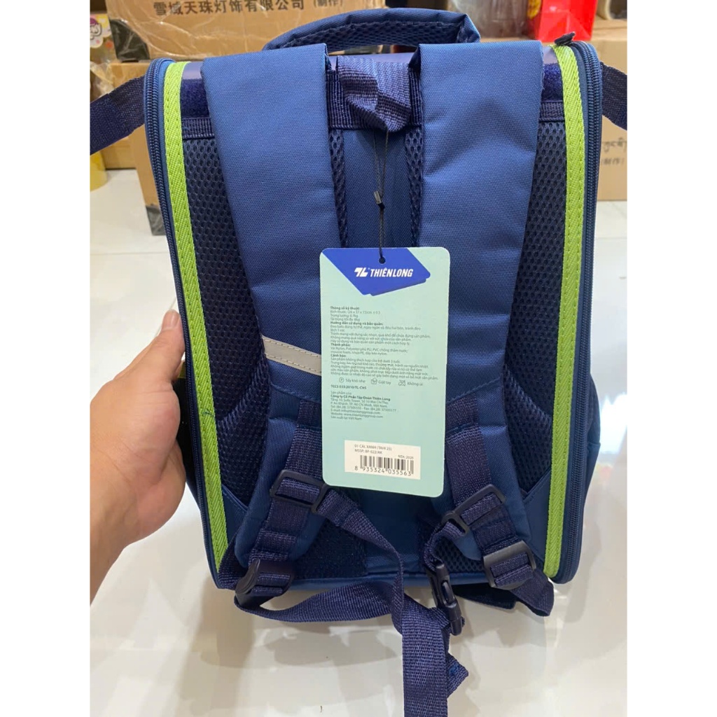 Ba Lô Chống Gù Siêu Nhẹ Thiên Long nhân vật Akooland BP-022/AK