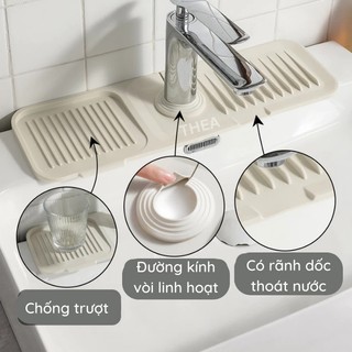 Thảm silicon hứng nước, tấm lót bồn rửa bát, tấm lót bồn rửa chén silicon