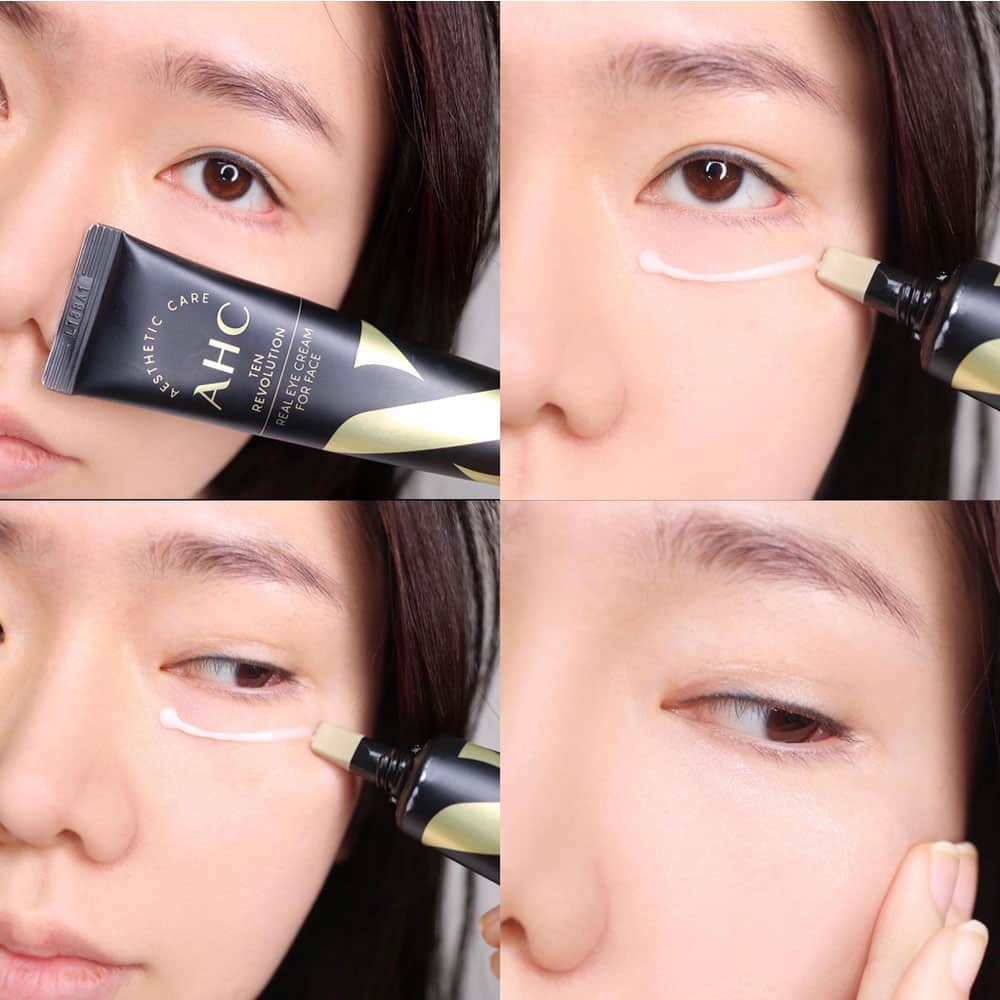 Kem mắt  Giúp Nâng Cơ, Giảm Lão Hóa AHC Ten Revolution Real Eye Cream For Face 30ml DrG