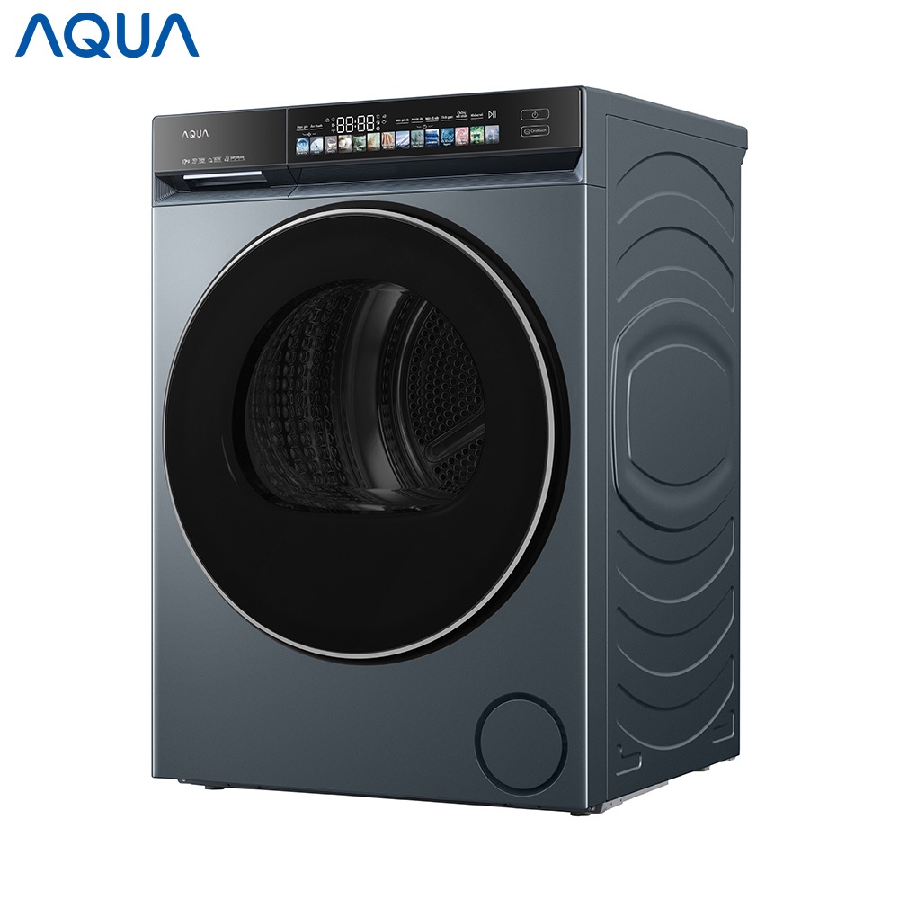 Máy sấy bơm nhiệt Aqua Inveter 10 kg AD10-AR377U1L(GN) - Freeship toàn quốc - Bảo hành 2 năm