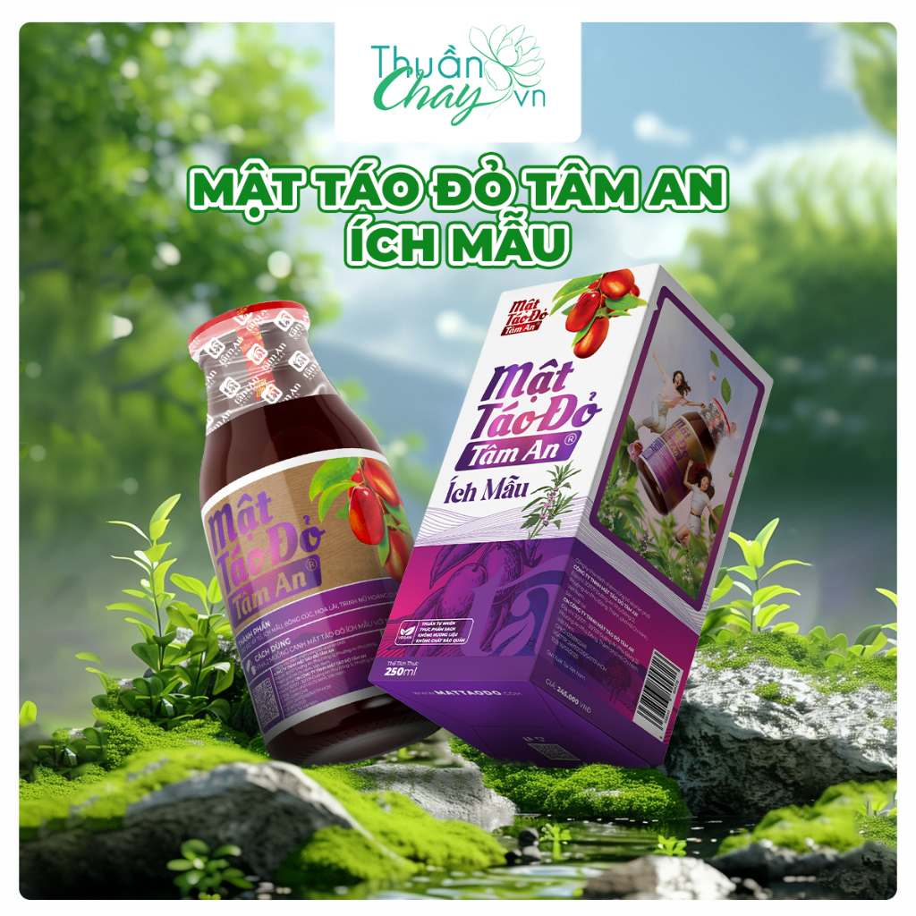 Mật Táo Đỏ Tâm An Ích Mẫu – 250ml