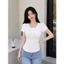 Áo Thun Nữ Freesize Bigsize Phom Áo Croptop Ôm Body Tôn Dáng ,Áo Thun Kiểu Chất Thun Gân Co Giãn G13