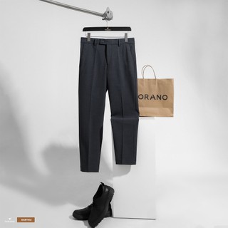 Quần âu nam PREMIUM TROUSERS TORANO  slimfit trơn cạp lót in logo lịch lãm, sang trọng GABT002