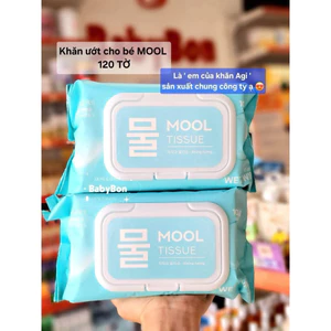 set 6 gói khăn mool 120 tờ