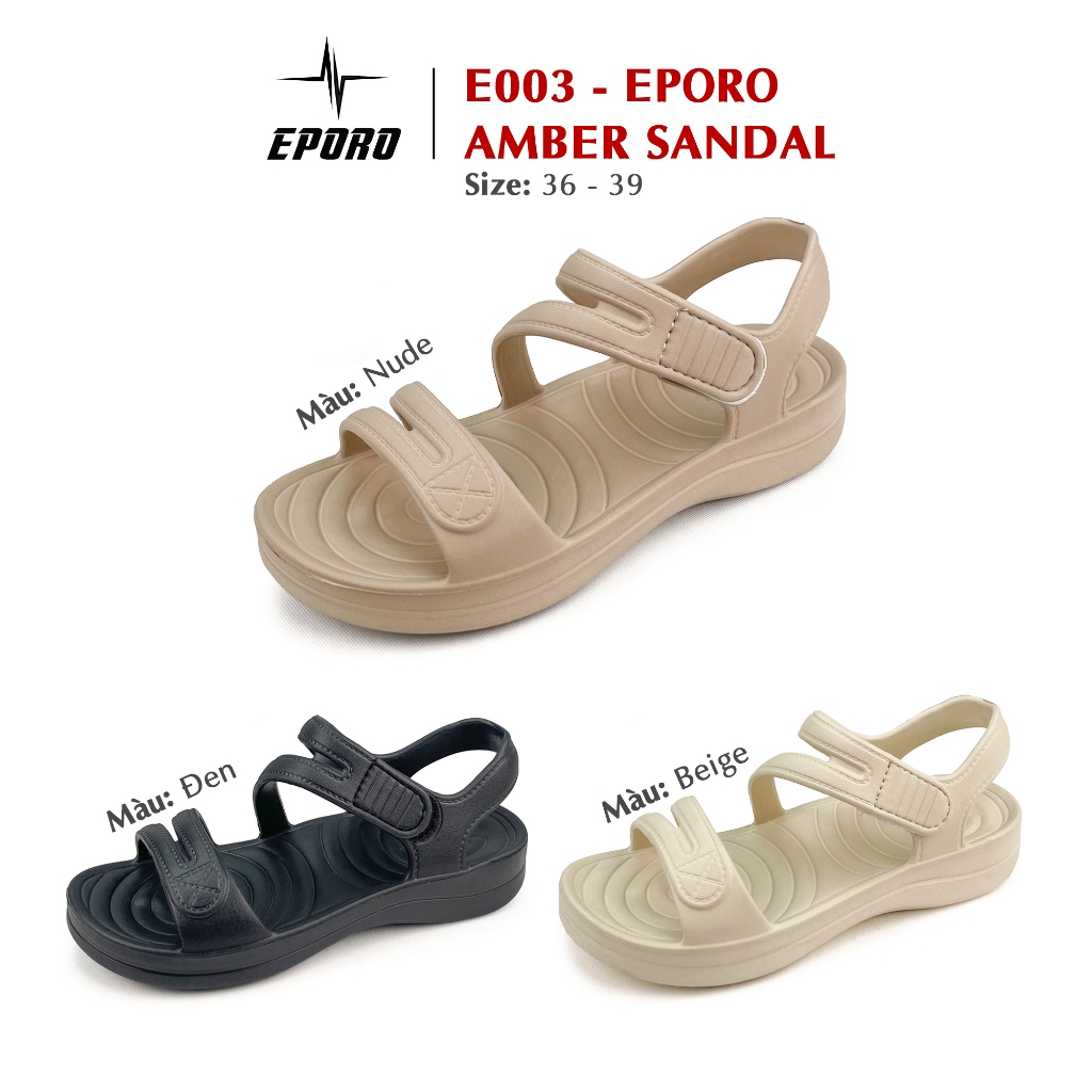 Giày Quai Hậu Nữ EPORO – EVA Đúc Nguyên Khối Siêu Nhẹ, Không Mùi, Chống Trơn Trượt Hot Trend E003