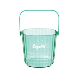 Xô Crystal Duy Tân, Nhựa SAN/PP, Xô Đựng Đá Trong Suốt, Quai Xách Tiện Lợi, Trang Trí Bàn Tiệc