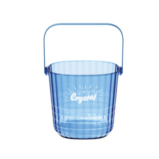 Xô Crystal Duy Tân, Nhựa SAN/PP, Xô Đựng Đá Trong Suốt, Quai Xách Tiện Lợi, Trang Trí Bàn Tiệc