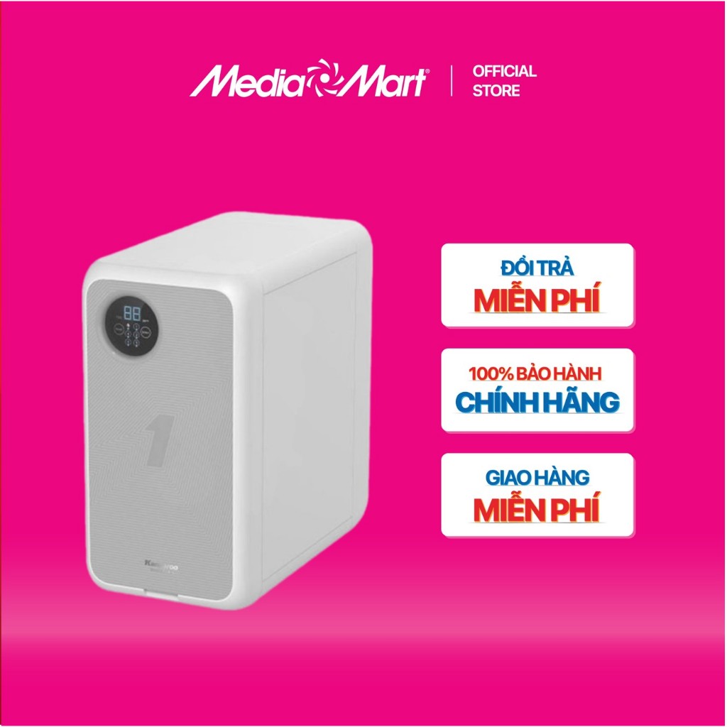 [SieuthiMediaMart] Máy lọc nước Kangaroo 5 cấp Hydrogen KG400HU 60L/h BH chính hãng-Ship0đ