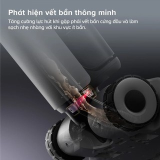 [ROBOROCK] Máy hút bụi lau sàn Roborock F25 - Lực hút 20.000Pa - Giặt nước nóng 90 độ - Bh 2 năm