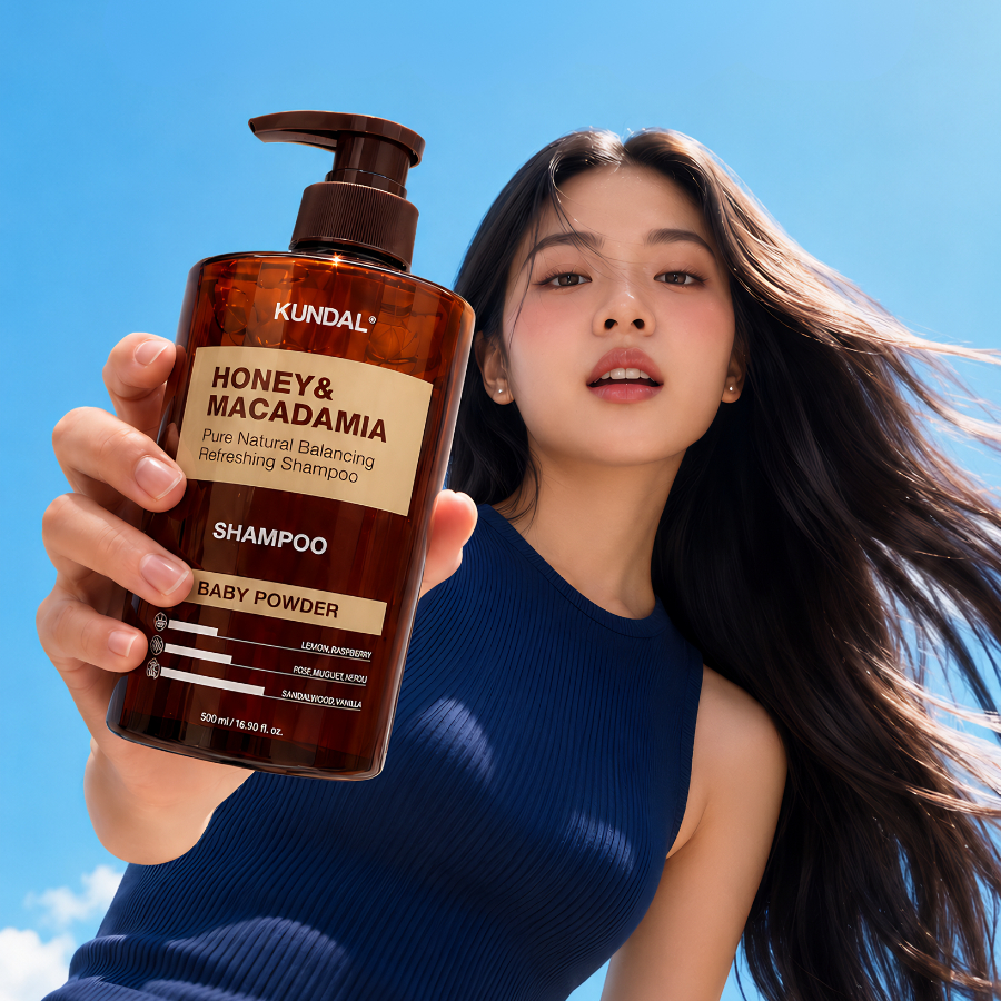 Dầu gội thiên nhiên KUNDAL HONEY & MACADAMIA SHAMPOO 500ml | DAMDAVN
