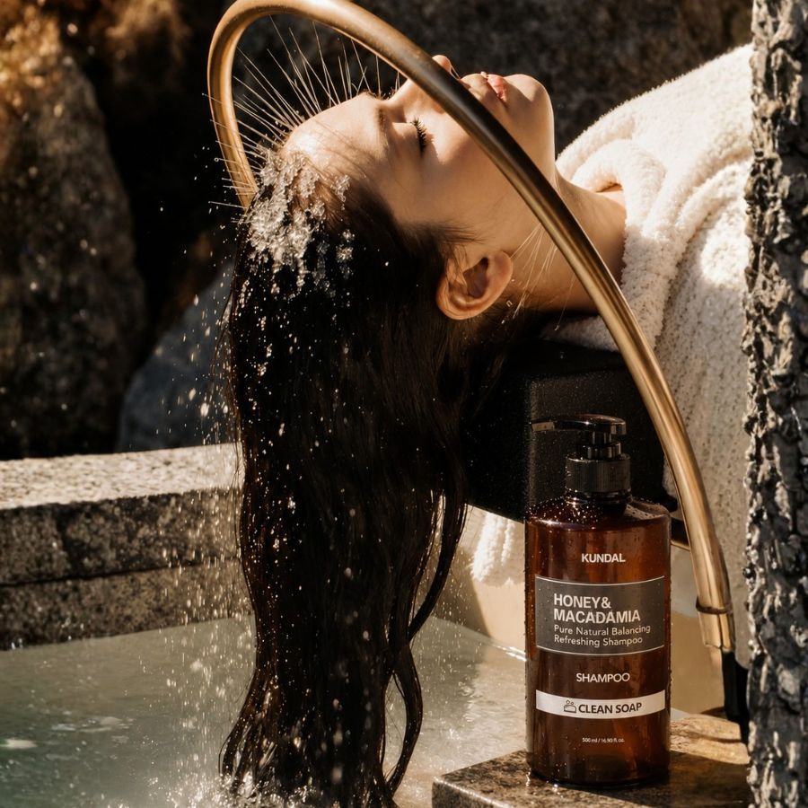 Dầu gội thiên nhiên KUNDAL HONEY & MACADAMIA SHAMPOO 500ml | DAMDAVN