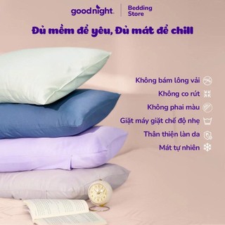 Chăn Ga Gối Lụa Điều Hòa Tencel Vua Nệm Goodnight Airsilk 220x200cm, Chăn Hè Mát Mịn 4CT