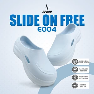 Giày Sục Nữ EPORO – EVA Siêu Nhẹ, Êm Chân, Hack Dáng, Đế Cao 5cm, Chống Trơn Trượt, Thời Trang E004