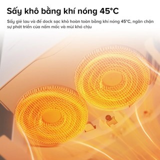 [ROBOROCK] Roborock Qrevo C Pro robot hút bụi lau nhà - Giặt 75 độ, Sấy 45 độ - 18.500Pa - Bh 2 năm