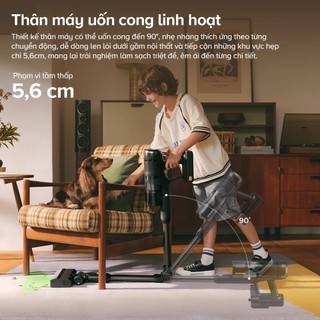 [ROBOROCK] Roborock H60 Ultra máy hút bụi cầm tay không dây cao cấp - Thân máy uốn 90 độ - Bh 2 năm