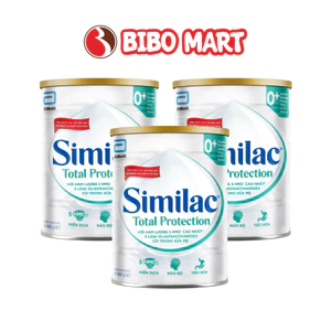 Sữa Bột Similac Total Protection 0+ Cho Bé Lon 380g 800g Phát Triển Toàn Diện - Bibo Mart