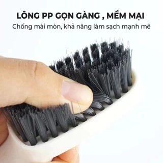 (COMBO 5) BÀN CHẢI ĐÁNH GIÀY CAO CẤP LÔNG PP, THIẾT KẾ CẦM TAY CHẮC CHẮN DỄ DÙNG, Phù Hợp Vệ Sinh Giày Dép