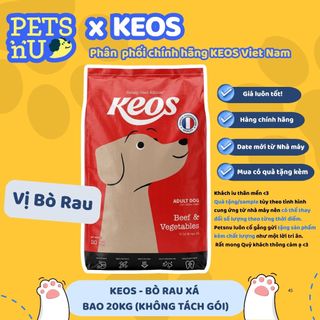 [PP CHÍNH HÃNG][GIÁ TỐT][TẶNG QUÀ] -  [XÁ] Thức ăn hỗn hợp cho Chó trưởng thành Novopet - KEOS