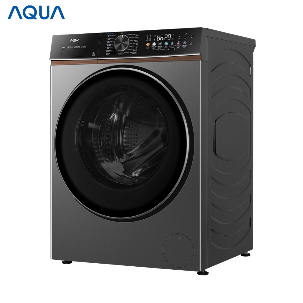 Máy giặt lồng ngang DD Inverter AQUA 12 Kg AW12-BD4657U1M(GN) - Freeship toàn quốc - Bảo hành 2 năm