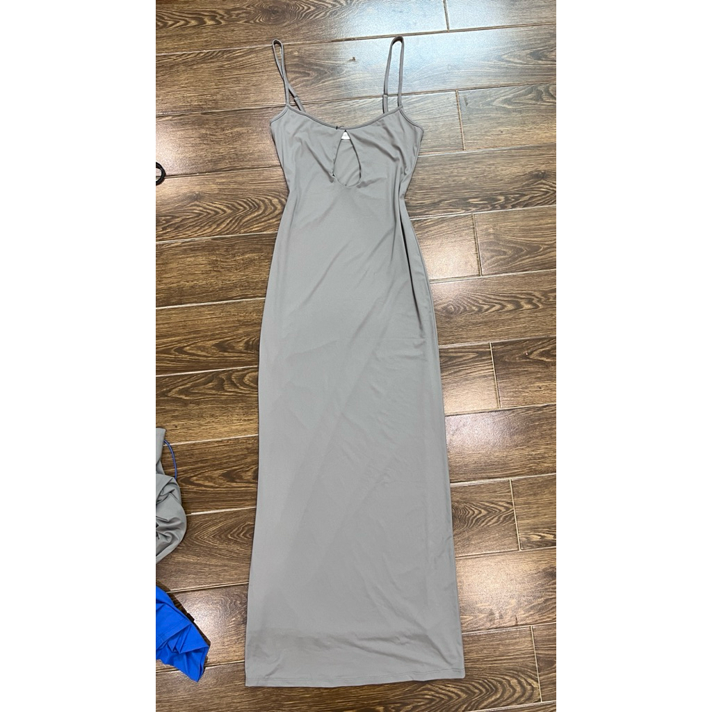 Váy Thun Lạnh Body Dáng Dài 4 Màu