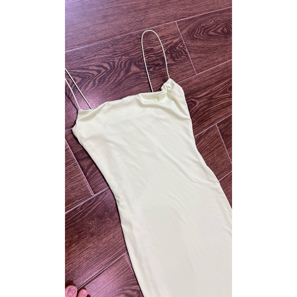 Váy Thun Lạnh Body Dáng Dài 4 Màu